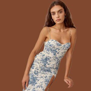 Reformation Juliette Dress in Pompadour